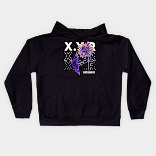 XYR electronic music Kids Hoodie